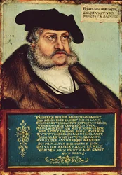 Portrait of Frederick III, Elector of Saxony